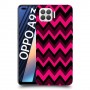 קווי סגול כיסוי מגן קשיח מעוצב ל Oppo A93 יחידה אחת סקרין מובייל