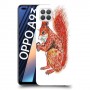 סקוור עשיר כיסוי מגן קשיח מעוצב ל Oppo A93 יחידה אחת סקרין מובייל
