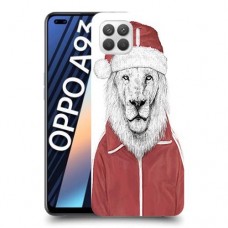 סנטה אריה כיסוי מגן קשיח מעוצב ל Oppo A93 יחידה אחת סקרין מובייל