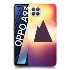 שטח פירמידים כיסוי מגן קשיח מעוצב ל Oppo A93 יחידה אחת סקרין מובייל