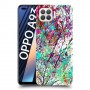 באביב בסגול כיסוי מגן קשיח מעוצב ל Oppo A93 יחידה אחת סקרין מובייל