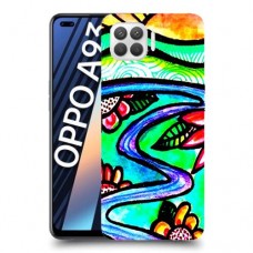 ויטראז 'תמונה כיסוי מגן קשיח מעוצב ל Oppo A93 יחידה אחת סקרין מובייל