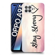 הישאר חזק כיסוי מגן קשיח מעוצב ל Oppo A93 יחידה אחת סקרין מובייל