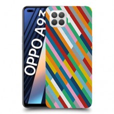 חיים מפשטים כיסוי מגן קשיח מעוצב ל Oppo A93 יחידה אחת סקרין מובייל