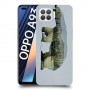 דוב לבן כיסוי מגן קשיח מעוצב ל Oppo A93 יחידה אחת סקרין מובייל