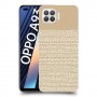 נקודות לבנות כיסוי מגן קשיח מעוצב ל Oppo A93 יחידה אחת סקרין מובייל