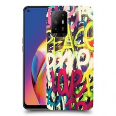 אהבת שלום כיסוי מגן קשיח מעוצב ל Oppo A94 5G יחידה אחת סקרין מובייל