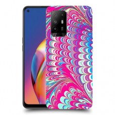 טווס סיפור כיסוי מגן קשיח מעוצב ל Oppo A94 5G יחידה אחת סקרין מובייל