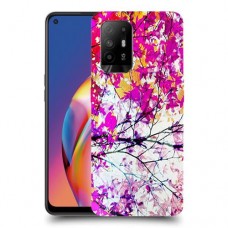 סתיו סגול כיסוי מגן קשיח מעוצב ל Oppo A94 5G יחידה אחת סקרין מובייל