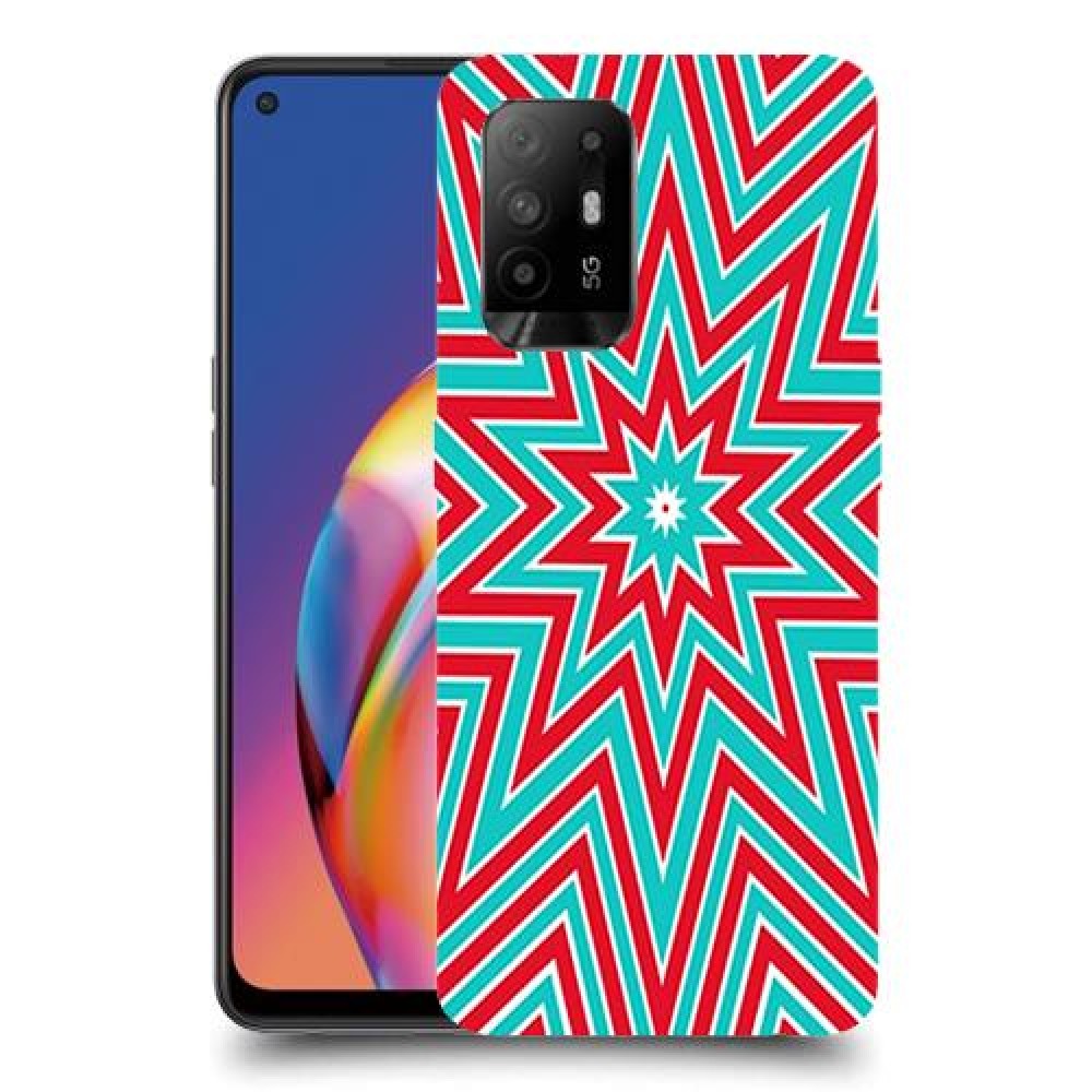 צבעי שלג כיסוי מגן קשיח מעוצב ל Oppo A94 5G יחידה אחת סקרין מובייל