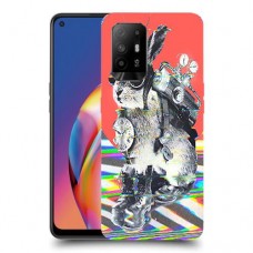 ארנבון מוזר כיסוי מגן קשיח מעוצב ל Oppo A94 5G יחידה אחת סקרין מובייל