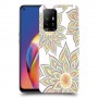חמניות בלבן כיסוי מגן קשיח מעוצב ל Oppo A94 5G יחידה אחת סקרין מובייל