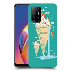 גלידה סאני כיסוי מגן קשיח מעוצב ל Oppo A94 5G יחידה אחת סקרין מובייל