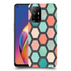 חלת דבש הונבד כיסוי מגן קשיח מעוצב ל Oppo A94 5G יחידה אחת סקרין מובייל