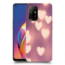 לבבות מעורפלים בחום כיסוי מגן קשיח מעוצב ל Oppo A94 5G יחידה אחת סקרין מובייל