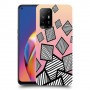 זאברה ריבועים כיסוי מגן קשיח מעוצב ל Oppo A94 5G יחידה אחת סקרין מובייל