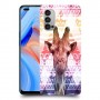 ג'ירפה נחמד כיסוי מגן קשיח מעוצב ל Oppo Reno4 5G יחידה אחת סקרין מובייל