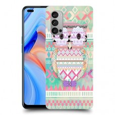 ינשוף נחמד כיסוי מגן קשיח מעוצב ל Oppo Reno4 5G יחידה אחת סקרין מובייל