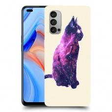לילה מכושף כיסוי מגן קשיח מעוצב ל Oppo Reno4 5G יחידה אחת סקרין מובייל