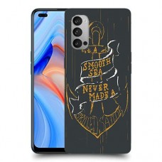 אין ים חלק כיסוי מגן קשיח מעוצב ל Oppo Reno4 5G יחידה אחת סקרין מובייל