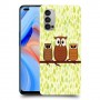 משפחת ינשוף כיסוי מגן קשיח מעוצב ל Oppo Reno4 5G יחידה אחת סקרין מובייל