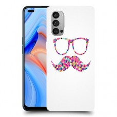 איש פיקסל כיסוי מגן קשיח מעוצב ל Oppo Reno4 5G יחידה אחת סקרין מובייל