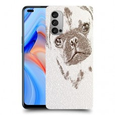 דיוקן סולד כיסוי מגן קשיח מעוצב ל Oppo Reno4 5G יחידה אחת סקרין מובייל