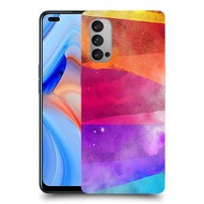 קשת היא אוורית כיסוי מגן קשיח מעוצב ל Oppo Reno4 5G יחידה אחת סקרין מובייל