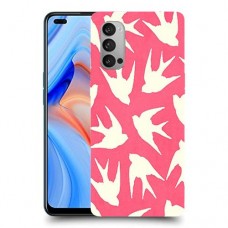 החיים האדומים כיסוי מגן קשיח מעוצב ל Oppo Reno4 5G יחידה אחת סקרין מובייל