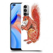 סקוור עשיר כיסוי מגן קשיח מעוצב ל Oppo Reno4 5G יחידה אחת סקרין מובייל
