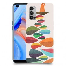 כביש של לבנים קשת כיסוי מגן קשיח מעוצב ל Oppo Reno4 5G יחידה אחת סקרין מובייל