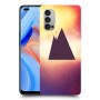 שטח פירמידים כיסוי מגן קשיח מעוצב ל Oppo Reno4 5G יחידה אחת סקרין מובייל