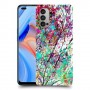 באביב בסגול כיסוי מגן קשיח מעוצב ל Oppo Reno4 5G יחידה אחת סקרין מובייל