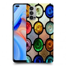 ויטראז ' כיסוי מגן קשיח מעוצב ל Oppo Reno4 5G יחידה אחת סקרין מובייל