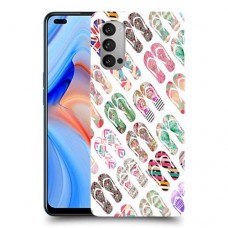 צעדים שאתה עוזב כיסוי מגן קשיח מעוצב ל Oppo Reno4 5G יחידה אחת סקרין מובייל