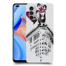 סופר קוקלה כיסוי מגן קשיח מעוצב ל Oppo Reno4 5G יחידה אחת סקרין מובייל