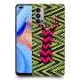 עניבה על גרין כיסוי מגן קשיח מעוצב ל Oppo Reno4 5G יחידה אחת סקרין מובייל