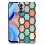 חלת דבש הונבד כיסוי מגן קשיח מעוצב ל Oppo Reno4 5G יחידה אחת סקרין מובייל