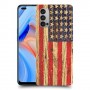 עץ ארצות הברית כיסוי מגן קשיח מעוצב ל Oppo Reno4 5G יחידה אחת סקרין מובייל