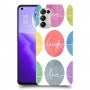 אהבה צחוק חיים כיסוי מגן קשיח מעוצב ל Oppo Reno5 5G יחידה אחת סקרין מובייל