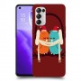 זוג יונים כיסוי מגן קשיח מעוצב ל Oppo Reno5 5G יחידה אחת סקרין מובייל
