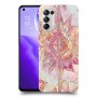 חמניות מוזרה סגולה כיסוי מגן קשיח מעוצב ל Oppo Reno5 5G יחידה אחת סקרין מובייל