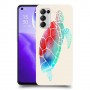 צב קשת כיסוי מגן קשיח מעוצב ל Oppo Reno5 5G יחידה אחת סקרין מובייל