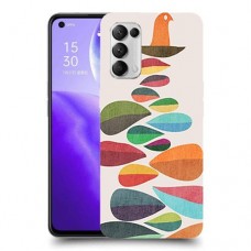 כביש של לבנים קשת כיסוי מגן קשיח מעוצב ל Oppo Reno5 5G יחידה אחת סקרין מובייל