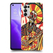 סומבררו סמל כיסוי מגן קשיח מעוצב ל Oppo Reno5 5G יחידה אחת סקרין מובייל