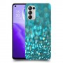 טורקיז יהלומים כיסוי מגן קשיח מעוצב ל Oppo Reno5 5G יחידה אחת סקרין מובייל