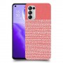 נקודות לבנות בורוד כיסוי מגן קשיח מעוצב ל Oppo Reno5 5G יחידה אחת סקרין מובייל