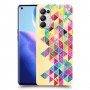 ניאון רומבי כיסוי מגן קשיח מעוצב ל Oppo Reno5 Pro 5G יחידה אחת סקרין מובייל