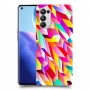 פסים ניאון כיסוי מגן קשיח מעוצב ל Oppo Reno5 Pro 5G יחידה אחת סקרין מובייל