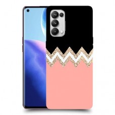 ורוד-לבן-לבן כיסוי מגן קשיח מעוצב ל Oppo Reno5 Pro 5G יחידה אחת סקרין מובייל